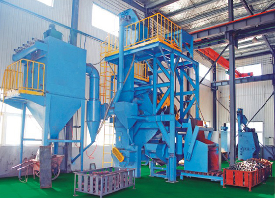 大型滚筒式抛丸机