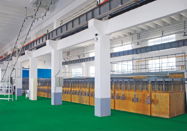 蜡模加固层双工位生产线