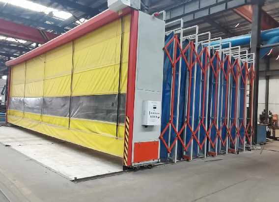 伸缩式除尘设备